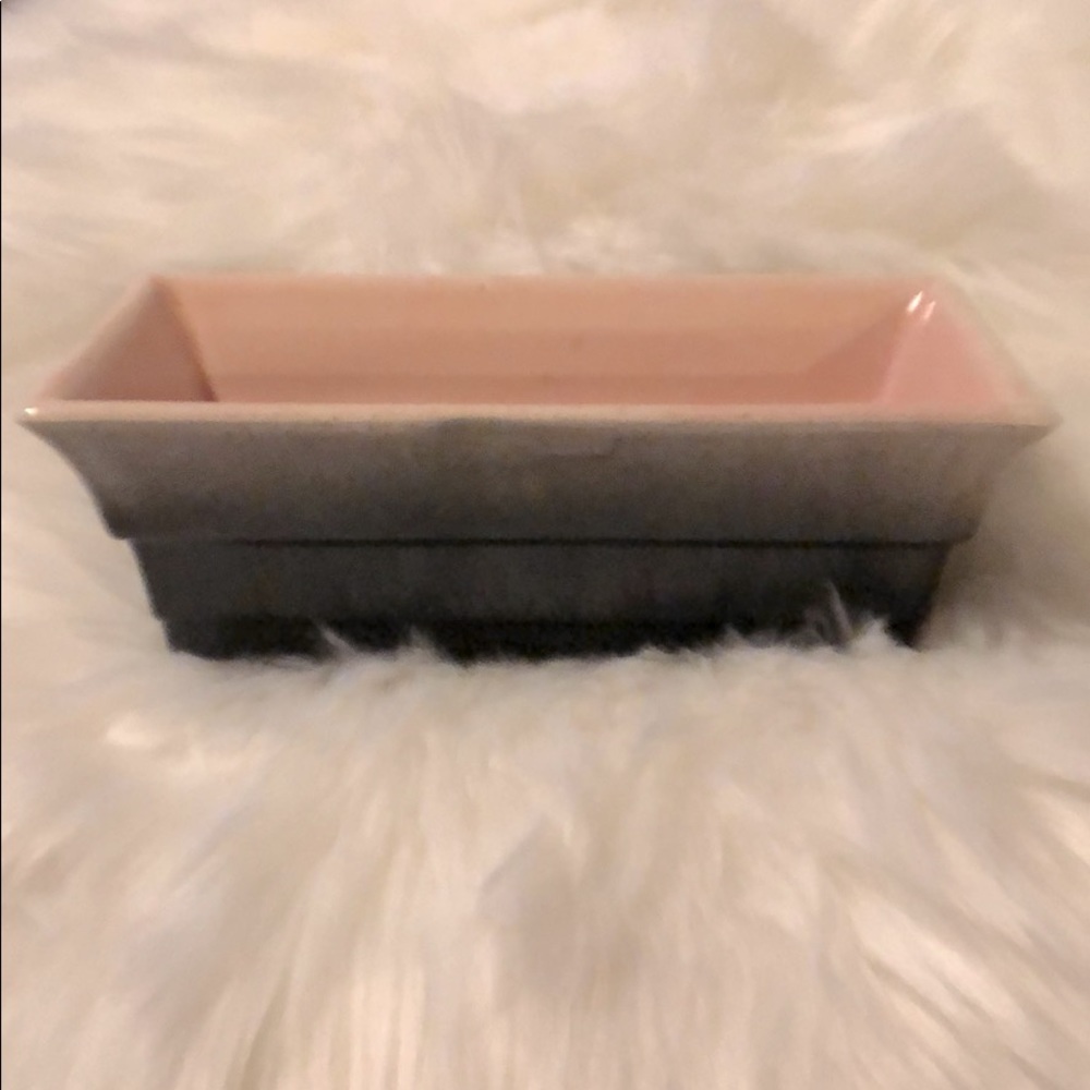 Vintage Hull rectangular pottery planter
